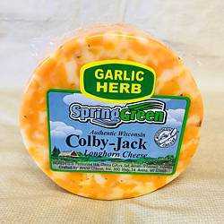 Garlic and Herb Colby Jack Cheese 1 lb.