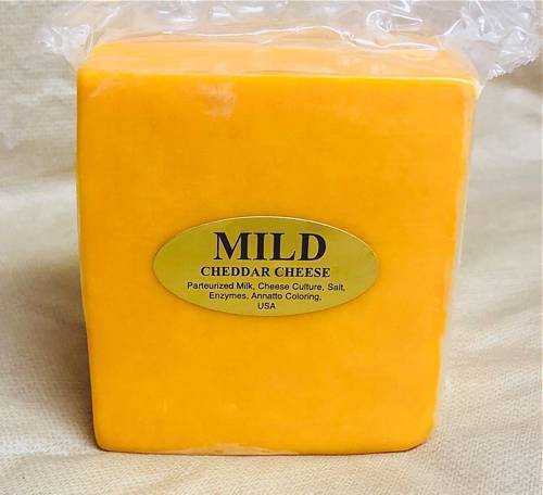 Mild Cheddar Cheese - 1 lb.